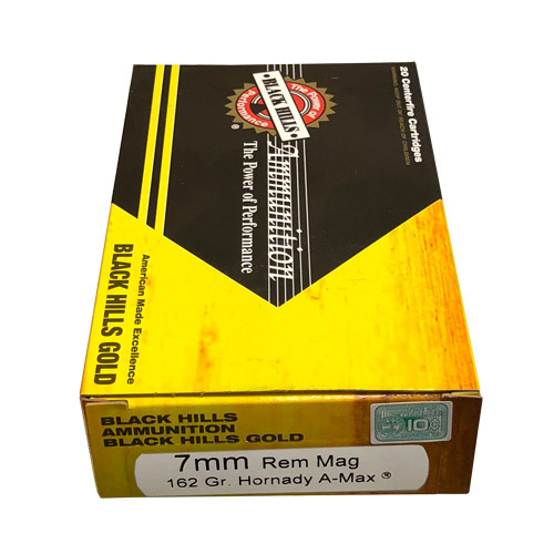 Black Hills Gold 7mm Rem Mag 162gr A-Max 20rds - 1c7mmrmbhgn2