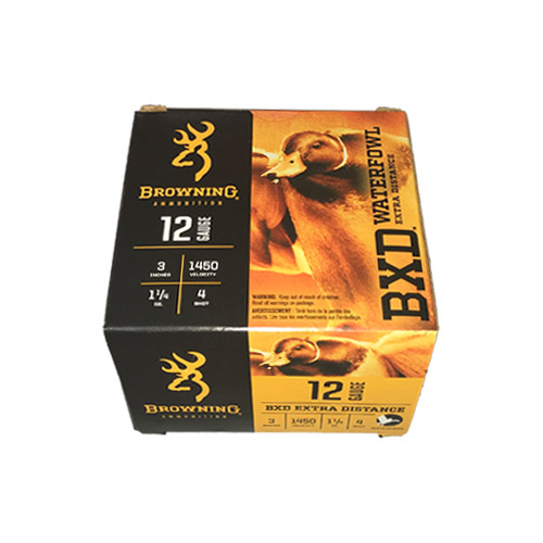 Browning 12ga 3` 1.25oz #4 Shot 25rds - B193411234