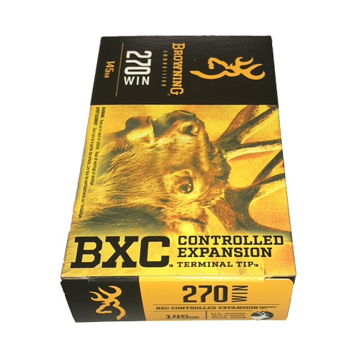 Browning .270win 145gr Terminal Tip 20rds - B192202701
