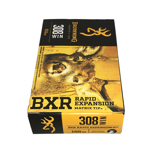 Browning 308win 155gr Bxr Matrix Tip 20rds - B192103081