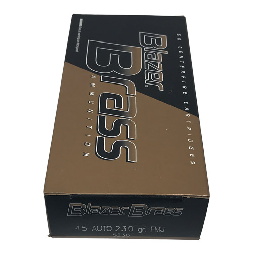 Cci Blazer Brass 45acp 230gr Fmj 50rds - Cci 5230