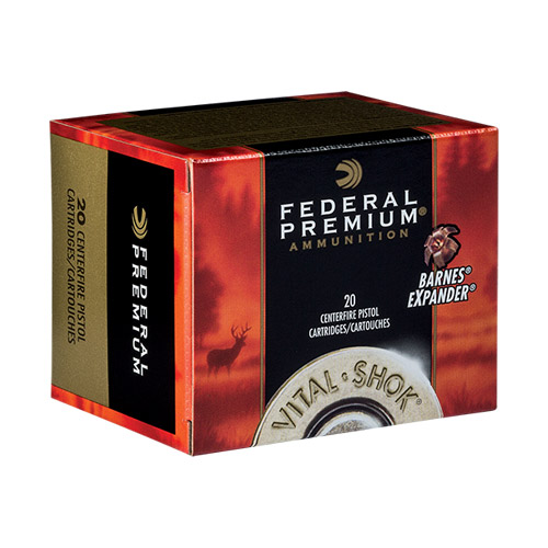 Federal Premium 460sw 275gr Barnes Expndr 20rds - P460xb1