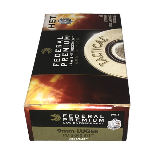 Federal Premium Le 9mm 147gr Hst 50rds - P9hst2