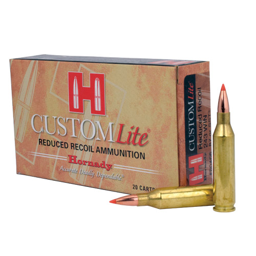 Hornady Custom Lite .243win 87gr Sst 20rds - 80466