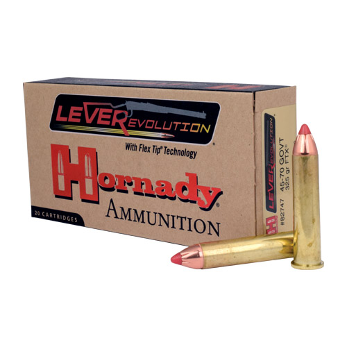 Hornady Leverevolution 45-70gov 325gr 20rds Flex - 82747