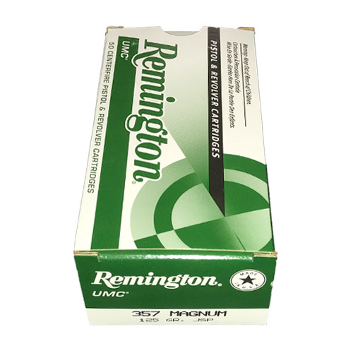 Remington Umc 357mag 125gr Jsp 50rds - L357m12