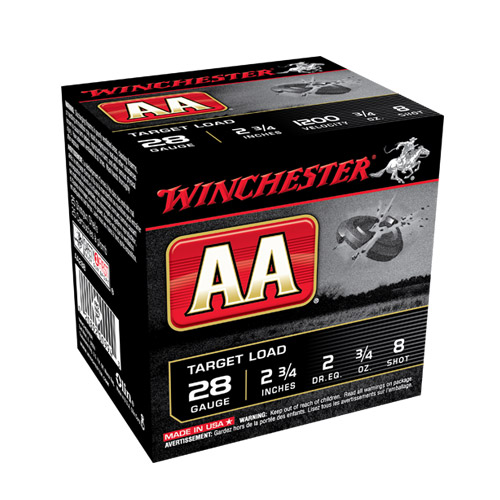 Winchester Aa Target Load 28ga 2-3/4in 3/4oz 8shot - Aa288