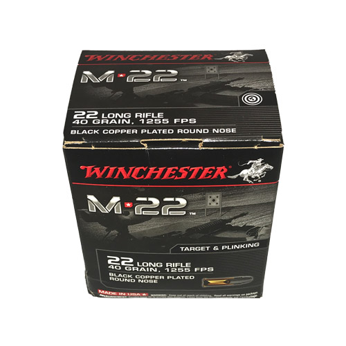 Winchester M22 22lr Cprn 40gr 500rds - S22lrt