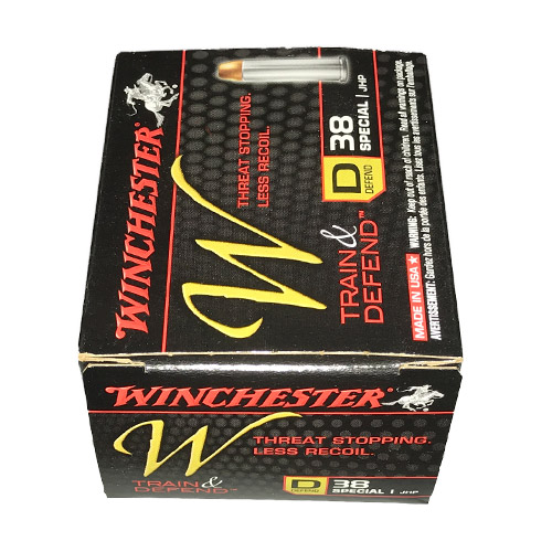 Winchester Train  Defend 38spl 130gr Jhp 20rds - W38spld