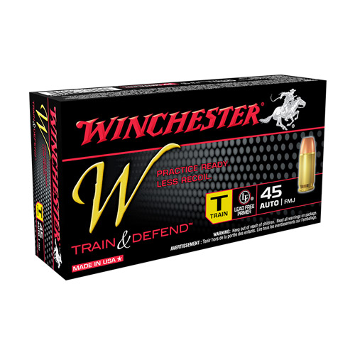 Winchester Train Defend 45acp 230gr Fmj 50rds - W45t