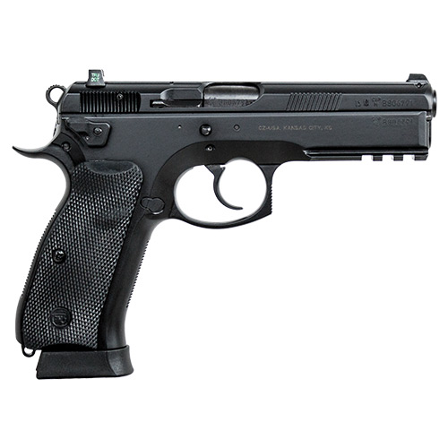 CZ USA-75 SP-01 TACT. 9MM. 4.7`BBL. 2 MAGS. NS PISTOL - 91153