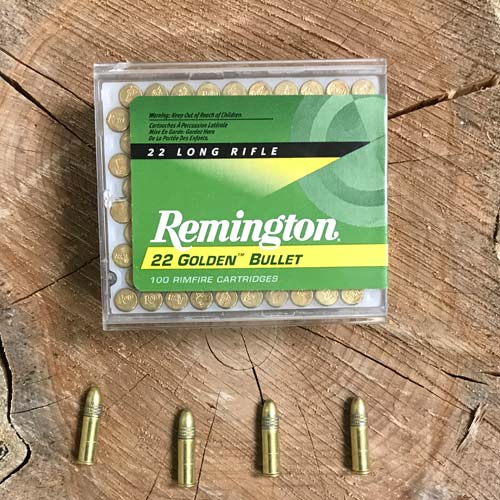 Remington Golden Bullet .22lr 40gr Plrn 100rds - 1500
