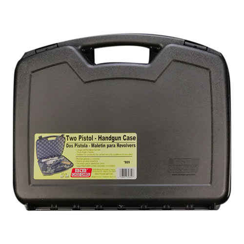 MTM CASE GARD 2 PISTOL HANDGUN CASE UP TO 8.5`BBL - 809-40