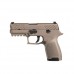 Sig Sauer P320c Fde. 45acp. 3.9`Bbl. 2 Mags. - 320c-45-Fde