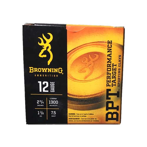 Browning Bpt 12ga .2 ¾” Shotgun Ammunition - B193631227
