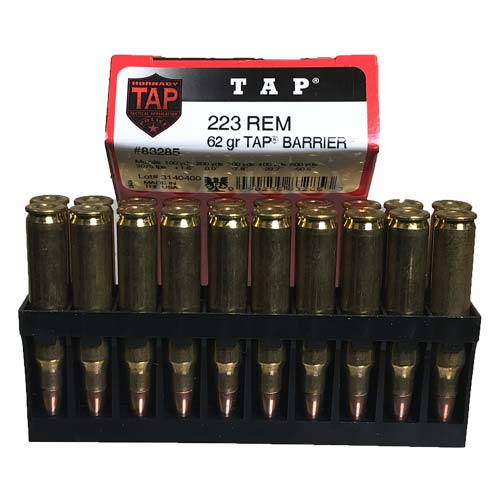 Hornady Tap Barrier 223 Rem 62gr 20rds - 83285