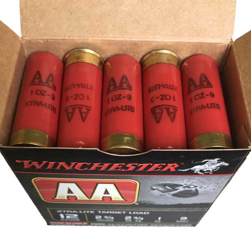 Winchester Aa 12ga 2 3/4in 1oz. 9shot. 25rds - Aal129