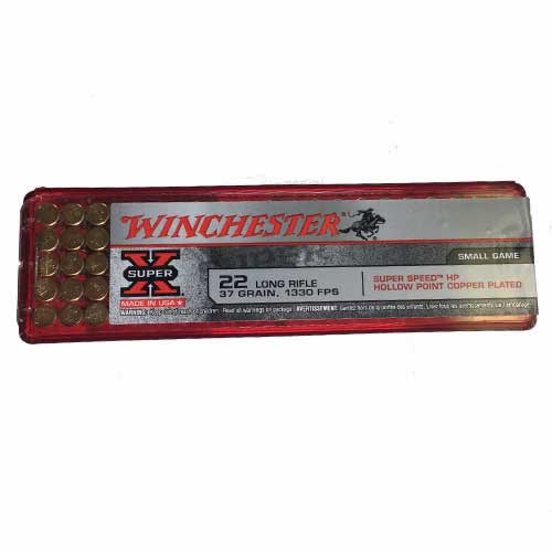 Winchester Super-X 22lr 37gr Ammunition - X22lrhss1