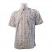 Beretta Drip Dry Ss Shirt. Blue Checkered. M - Lu52007517051xm