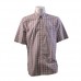 Beretta Drip Dry Ss Shirt. Red Checkered. M - Lu52007517030vm