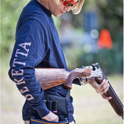 Beretta Long Sleeve Double Logo T-Shirt - Ts71-7294