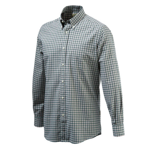 Beretta Drip Dry Bd Shirt. Green/White Xxl - Lu210t0707011vxxl