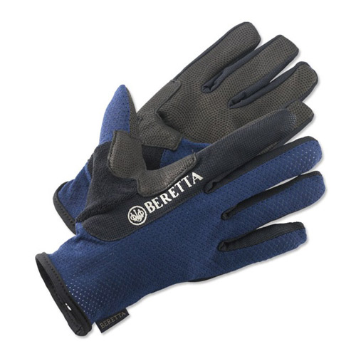 Beretta Mesh Shooting Gloves. Navy. L - Gl5003510504l