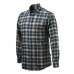 Beretta Sport Flannel Bd Shirt. Blue Fancy M - Lua10t0706056sm