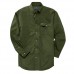 Beretta Tm Shooting Shirt Ls. Green M - Lu19756178m