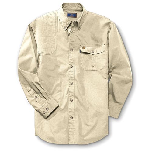 Beretta Tm Shooting Shirt Ls. Tan M - Lu19756108m
