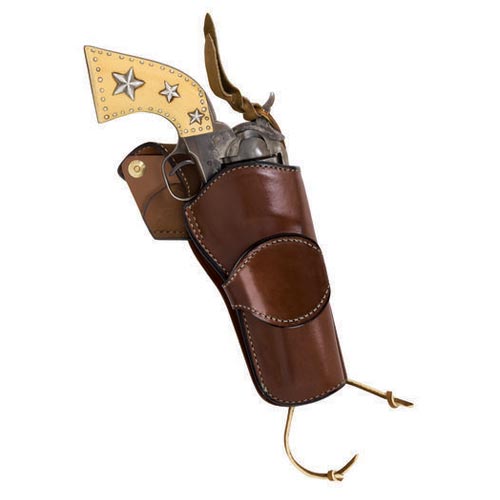 Bianchi 1820h Ca Outlaw Leather Lrg Revolver Owb - 24204