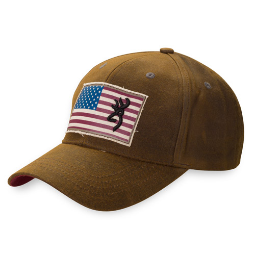 BROWNING CAP LIBERTY WAX DARK BROWN - 308776881
