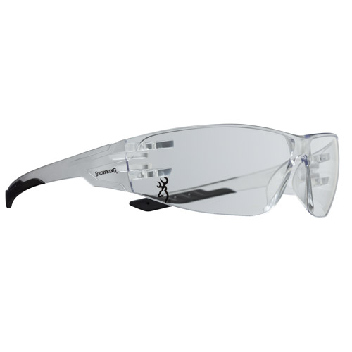 Browning Shooters Flex Glasses. Clear/Black - 12761