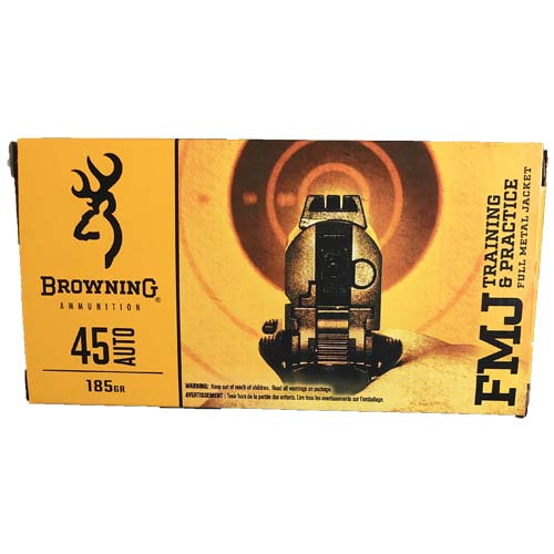 Browning .45auto 185gr Fmj 50rds - B191800452