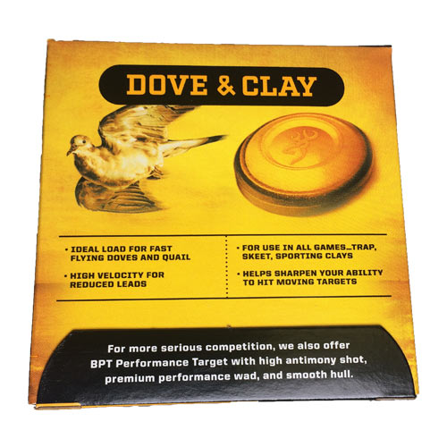 Browning Dove/Clay 20ga 2-3/4 7/8oz #8 25rds - B193812028