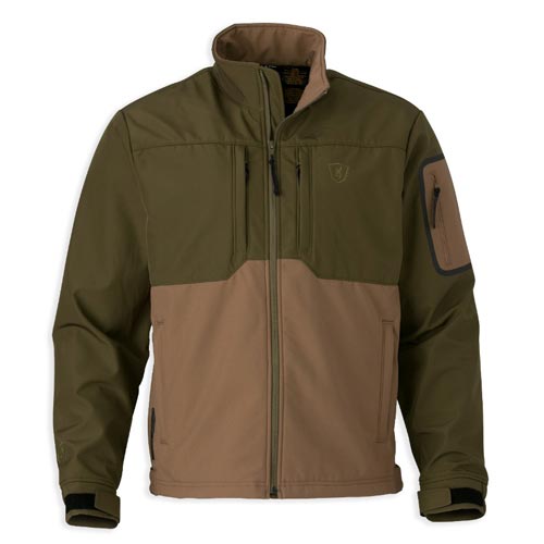 Browning Bl Fmj Windkill Jacket. Green/Tan. L - 30438194