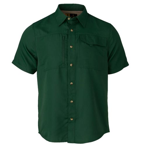 Browning Phenix Shooting Shirt. Ss. Olive. 2xl - 30107664