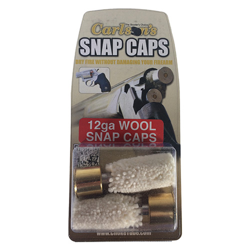 Carlsons Snap Cap 12ga Brass Wool - 00108
