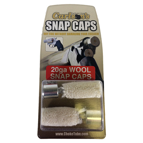 Carlsons Snap Cap 20ga Brass Wool - 00109