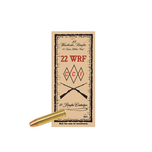 Cci .22wrf 45gr Hp 50rds - 0069