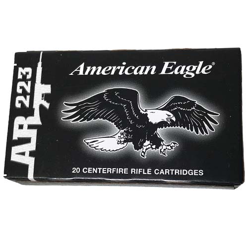 Federal A.E. .223rem 55gr Fmjbt 20rds - Ae223jlc