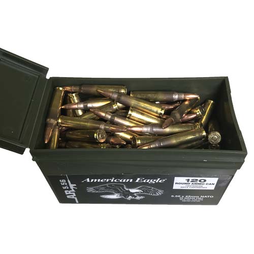 Federal A.E. 5.56 Nato 55gr Fmj 120rds - Xm193lpc120
