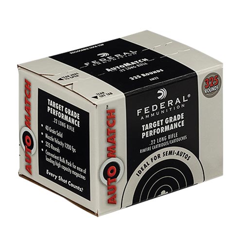 Federal Automatch .22lr 40gr Ammunition - Am22