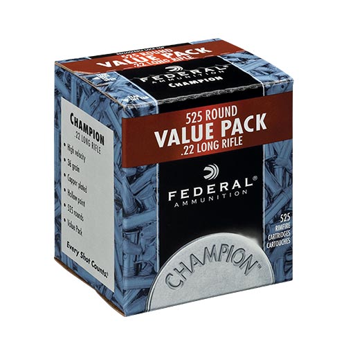 Federal Champion 22lr 36gr Cphp 525rds - 745