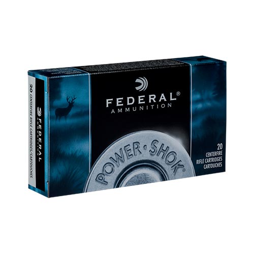 Federal Power Shok 30-06sprg 180gr Sp 20rds - 3006b