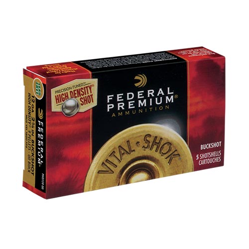 Federal Premium 12ga 2 3/4` 00 Buck. 5rds - Phd159 00