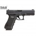 Glock 17 Gen4 4.49`Bbl 3 Mags Trijicon Sights - Ug1750503