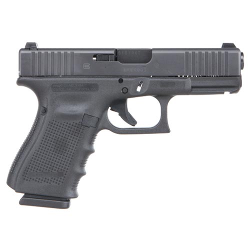 GLOCK-19 GEN4. 4`BBL. 3 MAGS. FRONT SERRATIONS PISTOL - PG1950433FS