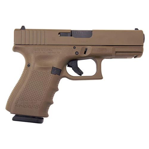 Glock 19 Gen4 Full Fde 9mm 4`Bbl - Pg1950204d