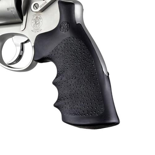 Hogue Rubber Grip Sw N-Frame Round Butt Conv. - 25002